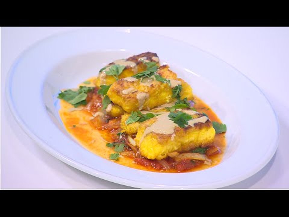 فيليه السمك بصوص الطحينة | هشام السيد
