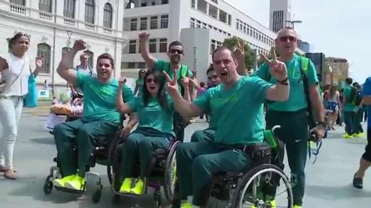 Delegação brasileira começa a chegar ao Rio para os Jogos Paralímpicos