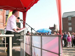 Allemagne: les réfugiés au coeur de la campagne électorale à Wismar