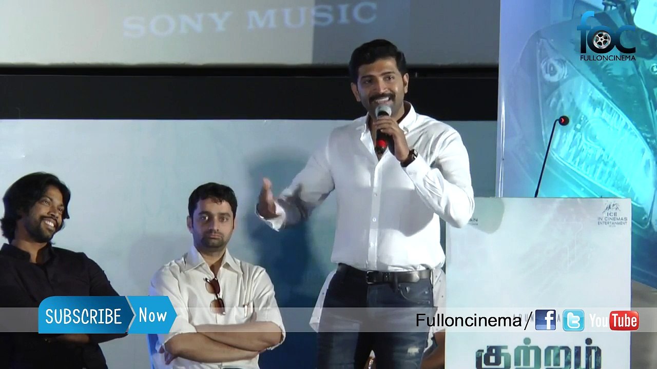 Actor Arun Vijay at Kuttram 23 Audio Launch - #trendviralvideos