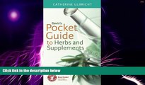 Big Deals  Davis s Pocket Guide to Herbs and Supplements  Free Full Read Most Wanted