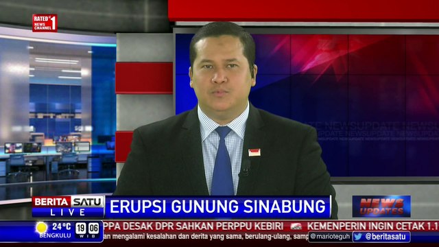 Aktivitas Gunung Sinabung Masih Tinggi