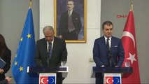 AB Bakanı Ömer Çelik, Avrupa Birliği Komiseri ile Basın Açıklaması Yaptı -1