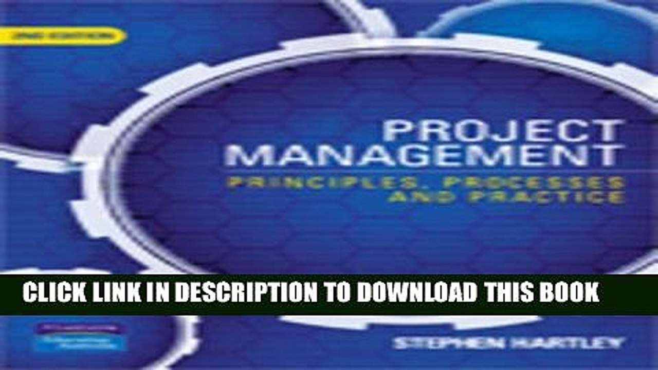 [PDF] Project Management: Principles, Processes and Practice Full Online