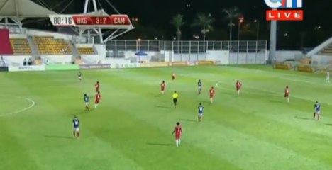Hong Kong 4-2 Cambodia - All Goals Exclusive (01/09/2016)