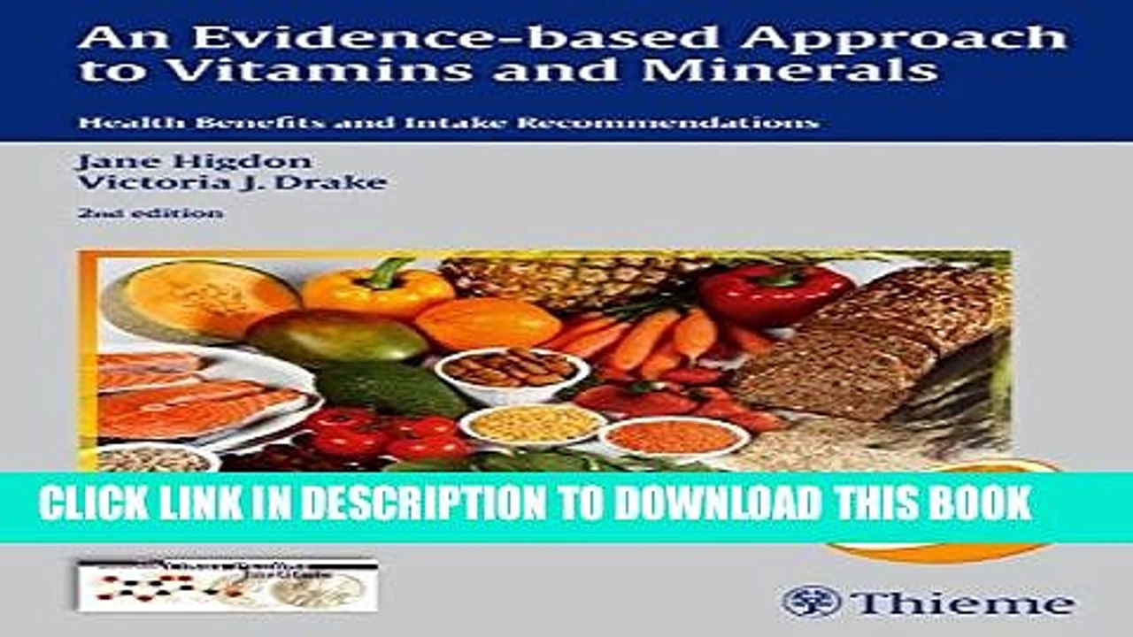 [PDF] An Evidence-Based Approach to Vitamins and Minerals: Health Benefits and Intake