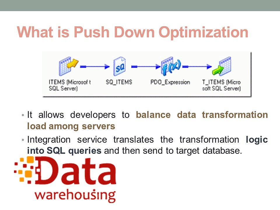 push down optimization 2