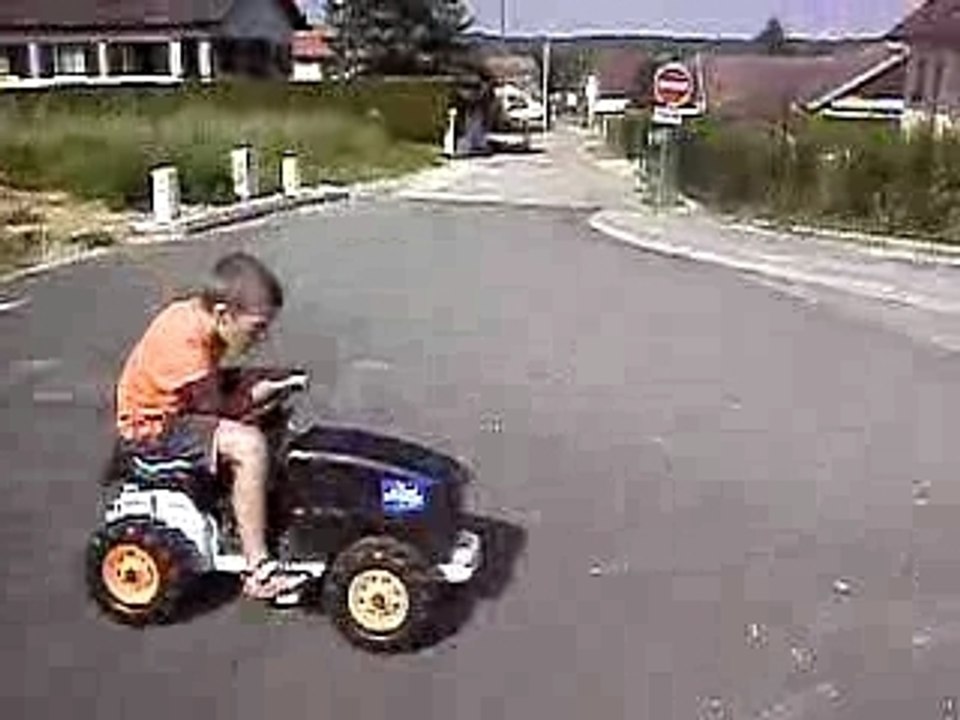 Tracteur en Glisse