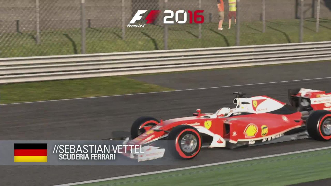 F1 2016 - Monza Hot Lap with Sebastian Vettel (Scuderia Ferrari)