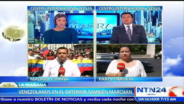 Venezolanos en París convocan manifestación en la Plaza del Trocadero en apoyo a la 'Toma de Caracas'