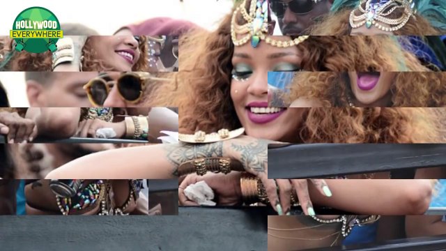 Rihanna Shows Off Her Curves In Sizzling Swimsuit