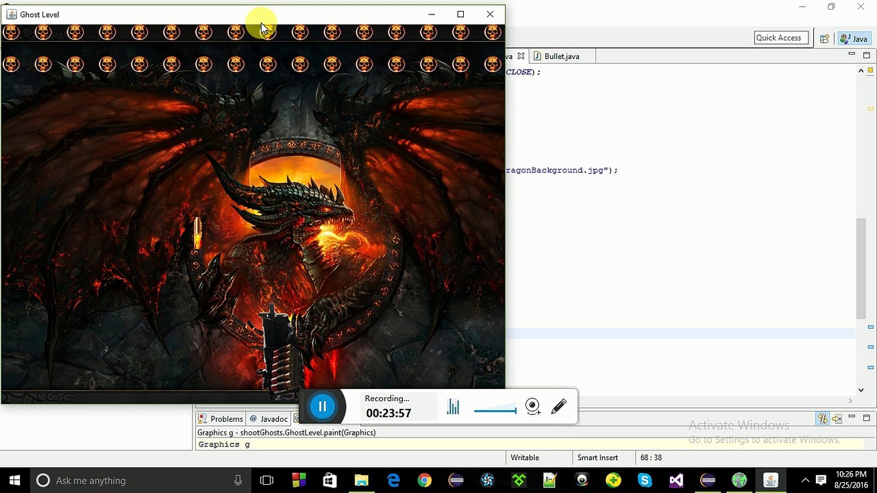 Simple Game in Java Part#Final