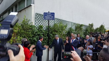 VIDEO - Pierre-François Veil : "C'est un symbôle fort de créer une avenue Simone Veil menant à l'école Aimé Césaire"