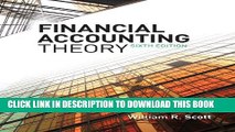 [PDF] Financial Accounting Theory (6th Edition) Full Colection