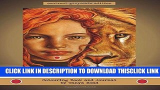 [PDF] DUALITY - colouring book and journal by Tanya Bond - contrast greyscale edition: coloring