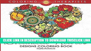 [PDF] Botanical Hearts Designs Coloring Book For Adults Popular Online