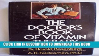 [PDF] The Doctor s Book of Vitamin Therapy: Megavitamins for Health Full Online