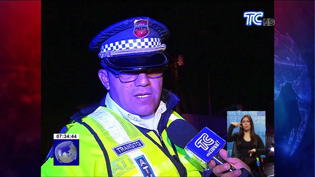 Motorizado resultó herido en accidente registrado en el norte de Guayaquil