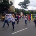 Manifestantes se movilizan desde Santa Mónica con destino a Los Chaguaramos