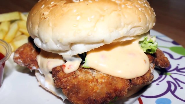 Zinger Burger Recipe - zinger burger recipe kfc style