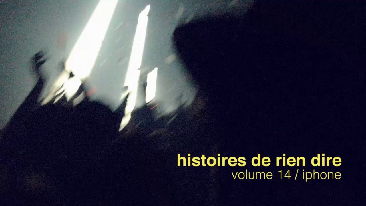 Histoires de rien dire / Iphone - 14