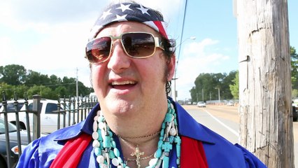 Brett LeSueur cuts an ad for Elvis Week 2016
