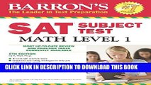 [PDF] Barron s SAT Subject Test Math Level 1, 5th Edition Full Collection