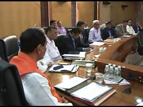 Regional Connectivity Scheme Meeting of Guj CM with union minister Ashok Gajapathi Raju