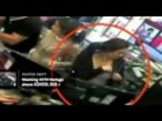 CCTV shows 'woman's brazen attempt to steal tablet from shop.