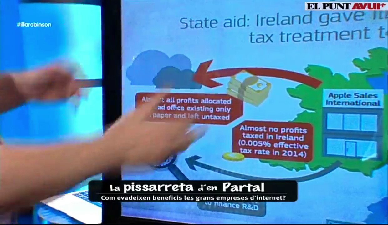 La Pissarreta d'en Partal: Com evadeixen beneficis les grans empreses d'internet?