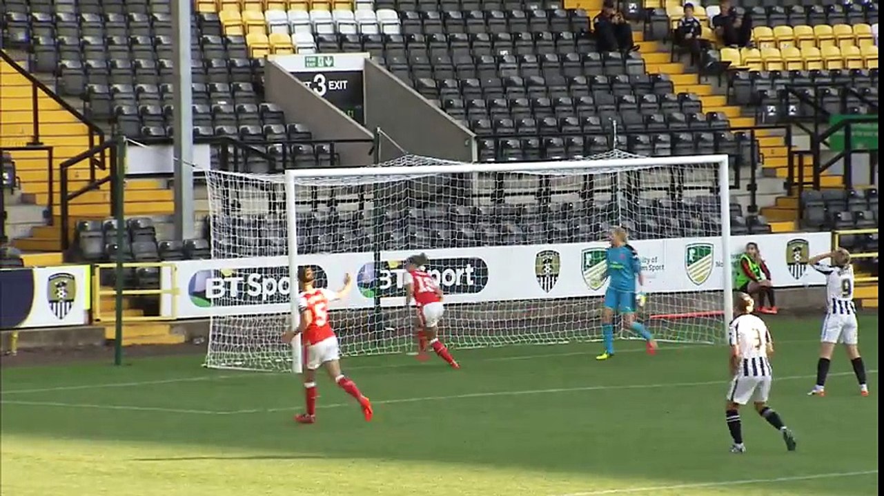 Notts County Ladies 0-2 Arsenal Ladies   Goals & Highlights