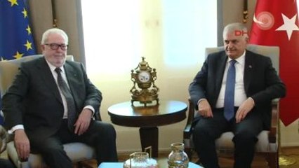 Başbakan Binali Yıldırım AP Parlamenterler Meclis Başkanı ile Görüştü