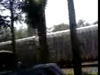 CSX with autorack train