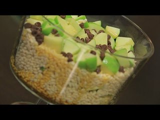 حلو التفاح الأخضر بالكراميل | غادة جميل