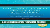 [PDF] Psychiatric Nursing Certification Review Guide For The Generalist And Advanced Practice