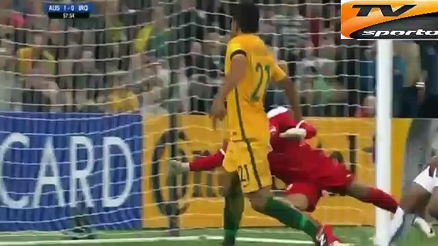 1/09/2016اهداف مباراة استراليا والعراق 2-0 اقصائيات كاس العالم روسيا 2018(شاشة كاملة) تعليق عربي HD