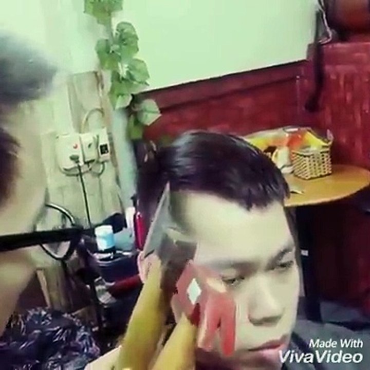 Hair cutting with New style