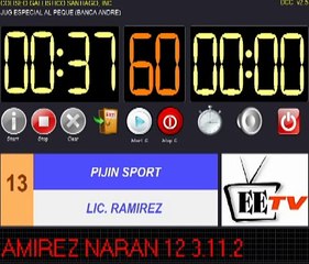 13-PIJIN SPORT VS LIC RAMIREZ SG-01-08-2016