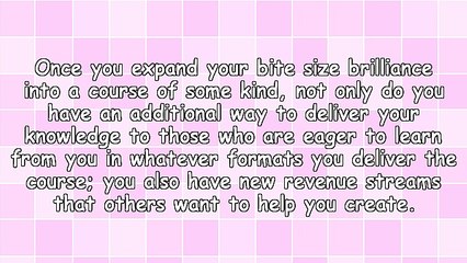 Booklet Tips - License Your Course