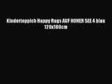 Kinderteppich Happy Rugs AUF HOHER SEE 4 blau 120x180cm