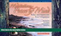 Big Deals  Meditations for Peace of Mind (Prescriptions for Living)  Free Full Read Best Seller