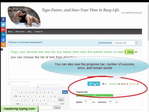 Mastering Typing online - Enhance Your Typing Skills
