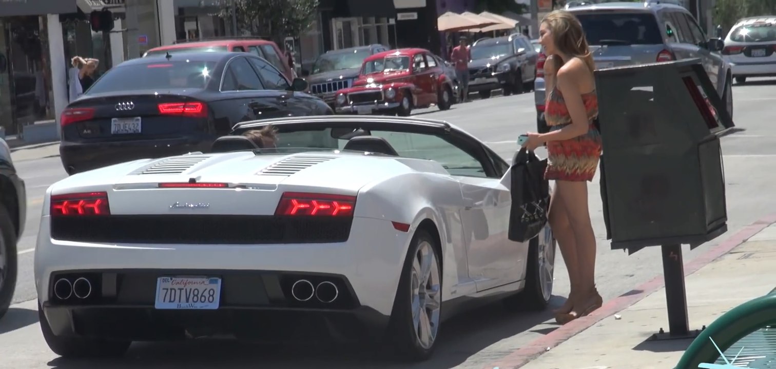 Picking Up Girls In A Lamborghini Without Talking