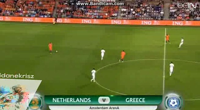 Netherlands 1st Big Chance - Netherlands vs Greece - Friendly Match - 01/09/2016