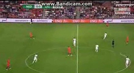 Sneijder fantastic elastico skills - Netherlands 0-0 Greece - Friendly 2016