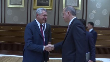 Erdoğan, BM Mülteciler Yüksek Komiseri Grandi'yi Kabul Etti