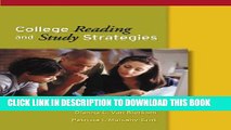 [PDF] College Reading and Study Strategies (with InfoTrac) (Study Skills/Critical Thinking) Full