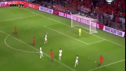 Georginio Wijnaldum Amazing Goal - Netherlands 1-0 Greece - 1.9.2016