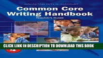 [PDF] Journeys: Common Core Writing Handbook, Teacher s Guide, Grade 4 Full Online