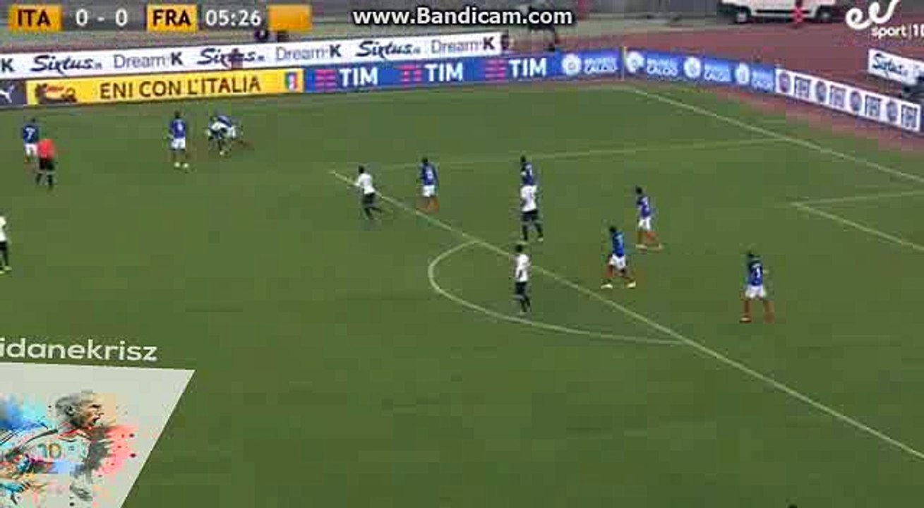 France 1st Big Chance - Italy vs France - Friendly Match - 01/09/2016